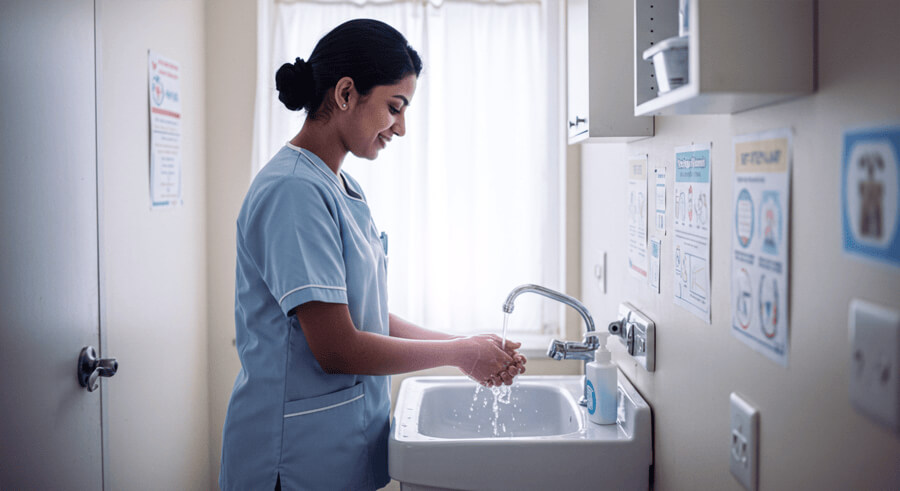 Infection Prevention and Control: Low-Cost, High-Impact Practices for Caregivers